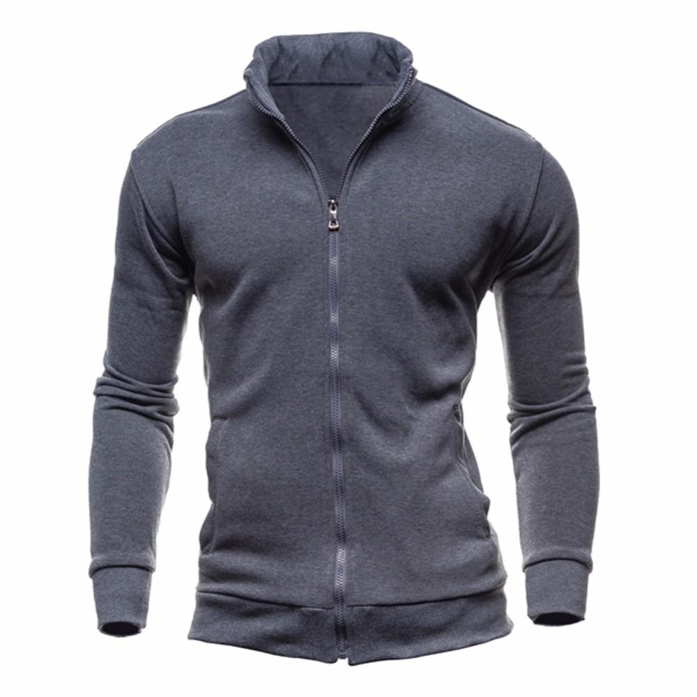 Turtleneck Full Zip Cardigan Mens Coat Sweater Men Fashion