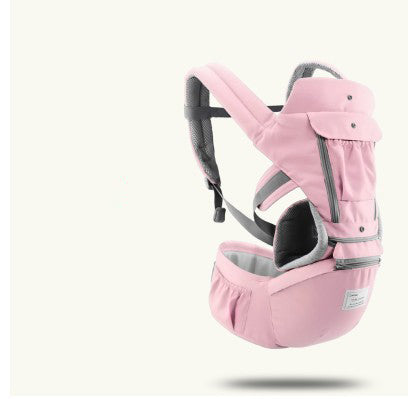 AIEBAO Ergonomic Baby Carrier Infant Kid Baby Hipseat Sling Front Facing Kangaroo Baby Wrap Carrier for Baby Travel 0-18 Months