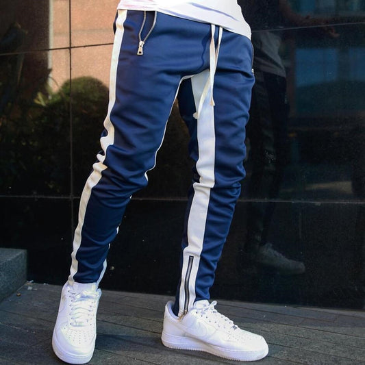 Mens Joggers Casual Pants Fitness Men Sportswear Tracksuit Bottoms Skinny Sweatpants Trousers