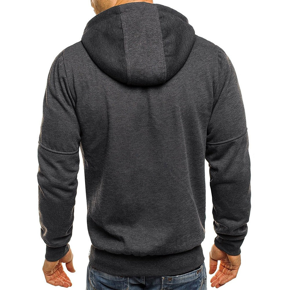 Men's sports, fitness, leisure hoodie,hooded jacket