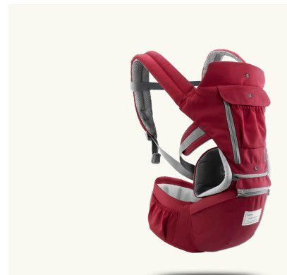 AIEBAO Ergonomic Baby Carrier Infant Kid Baby Hipseat Sling Front Facing Kangaroo Baby Wrap Carrier for Baby Travel 0-18 Months