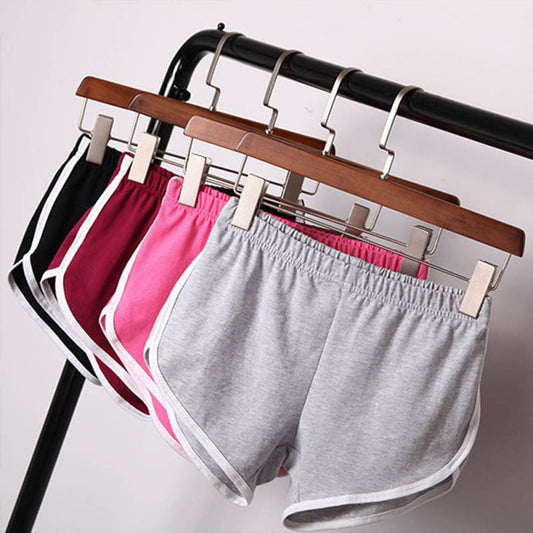 Summer Shorts Women Casual Shorts Workout Waistband Skinny Short